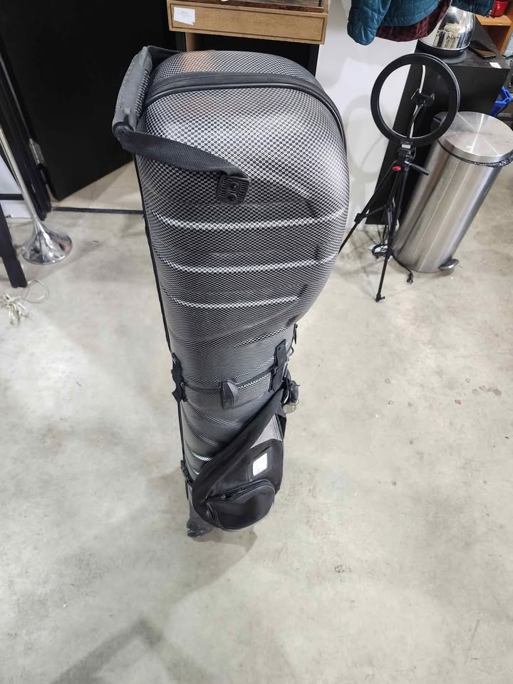 Bag Boy Hard Sided Wheeled Carbon Fiber Travel Golf Bag