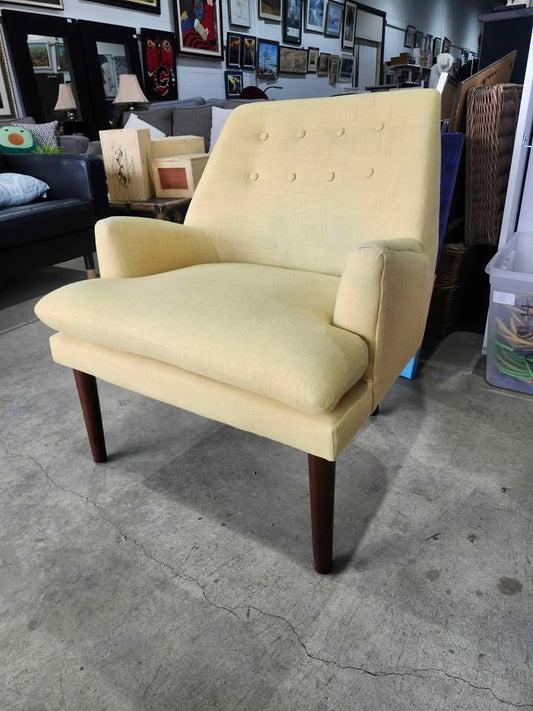 Yellow Accent Armchair