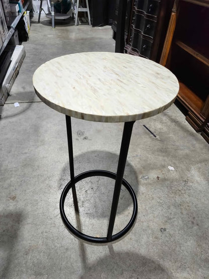 Pier 1 Imports - Mother-of-Pearl Round C-Table