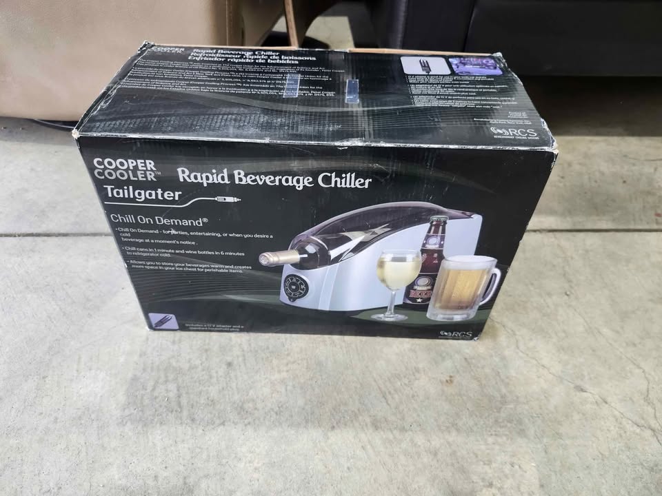 New! Tailgater Rapid Beverage Cooler
