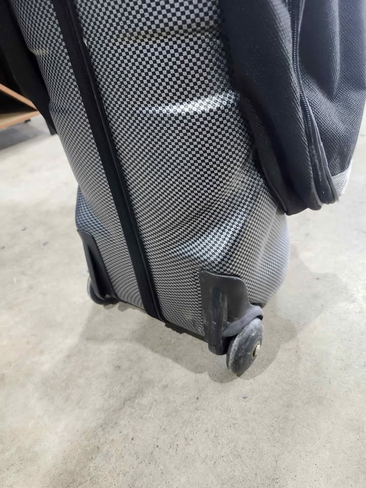 Bag Boy Hard Sided Wheeled Carbon Fiber Travel Golf Bag