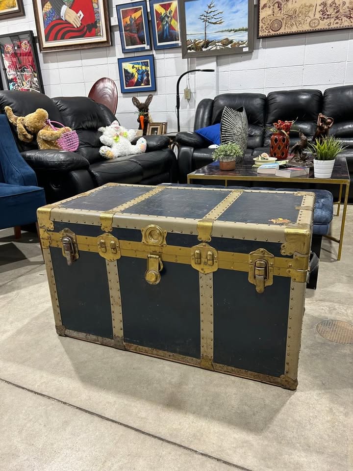 Vintage Storage Trunks - 2 Available