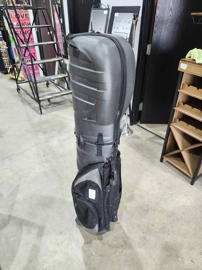 Bag Boy Hard Sided Wheeled Carbon Fiber Travel Golf Bag