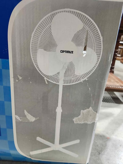 Optimus 16-inch oscillating stand fan