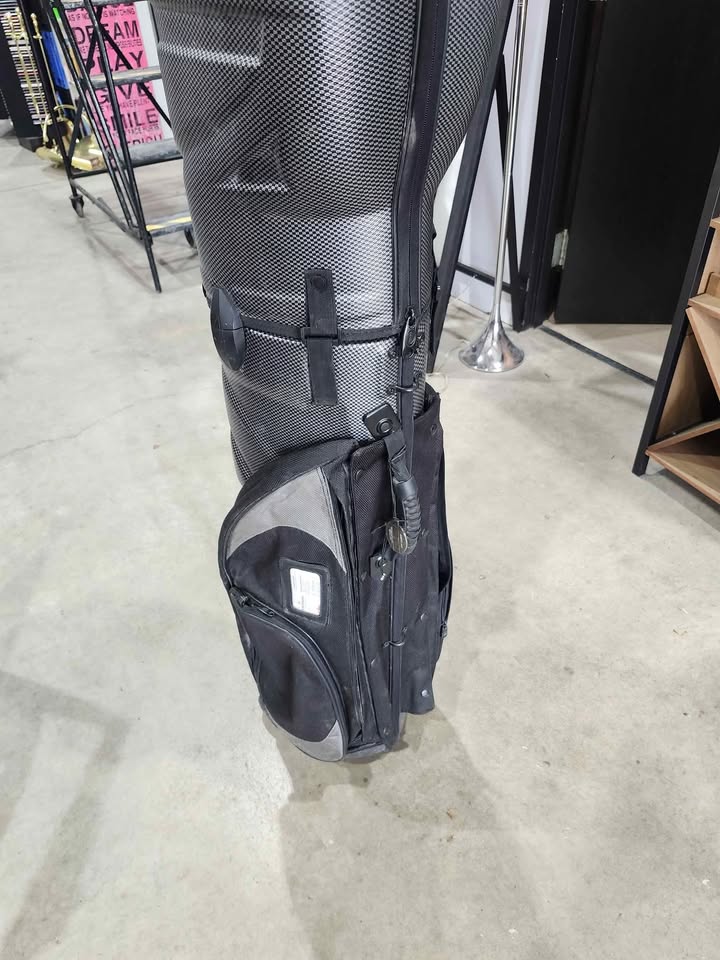 Bag Boy Hard Sided Wheeled Carbon Fiber Travel Golf Bag