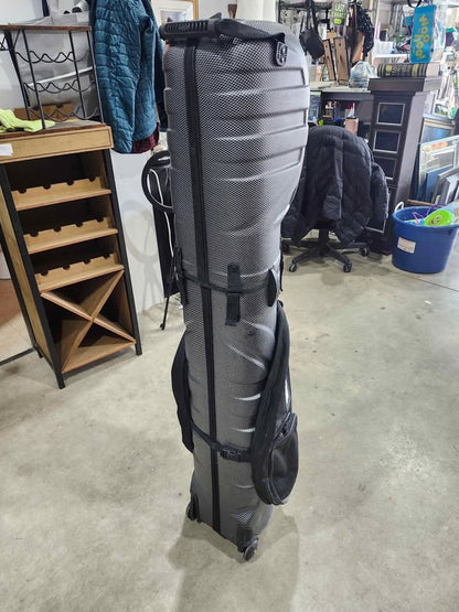 Bag Boy Hard Sided Wheeled Carbon Fiber Travel Golf Bag