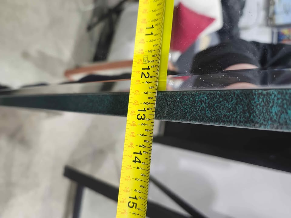 Steel Framed Full Length Standing Mirror