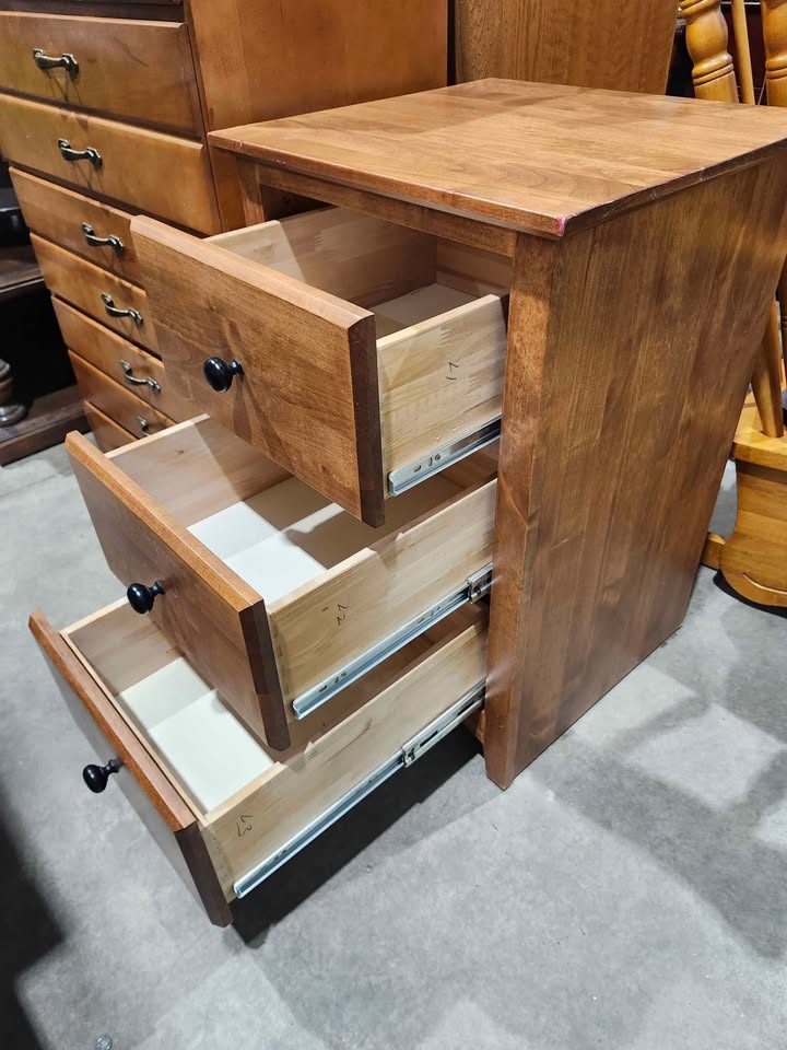 Tall 3-Drawer Nightstand