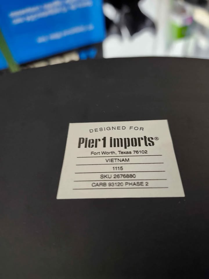 Pier 1 Imports - Mother-of-Pearl Round C-Table