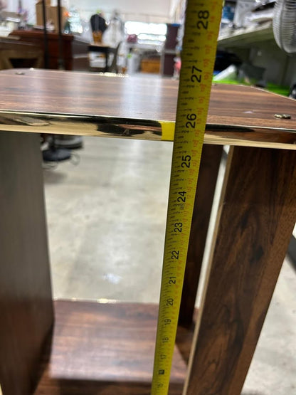 Side/End Table - Golden accents