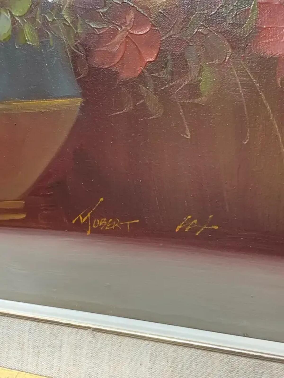 Floral Robert Cox Painting