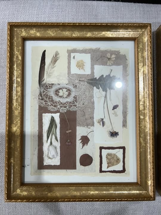 Pair of Framed Botanical Art Prints