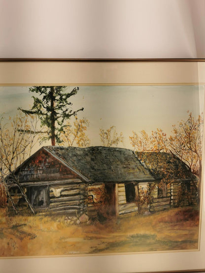 Hays Family Homestead Cabin (1895-1900) Vintage Alberta series