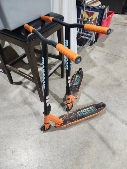 Two Mongoose Rise 100 Stunt Scooters - Orange