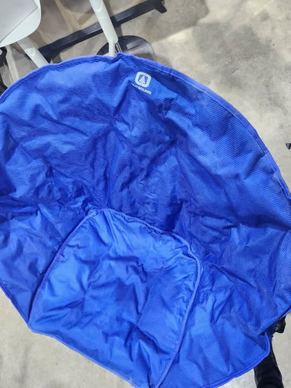 Outbound Oversized Blue Collapsible Camping Moon Chair