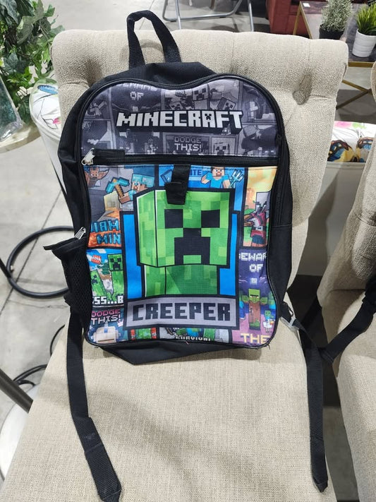 Minecraft Creeper Backpack