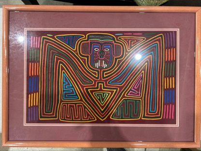 Framed Mola Artwork