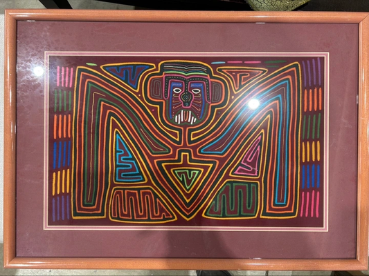 Framed Mola Artwork