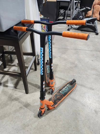 Two Mongoose Rise 100 Stunt Scooters - Orange