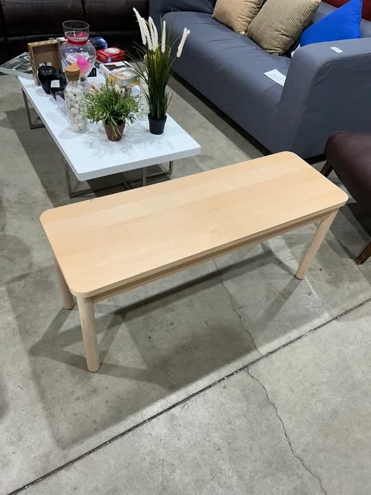 Light Wooden like IKEA bench