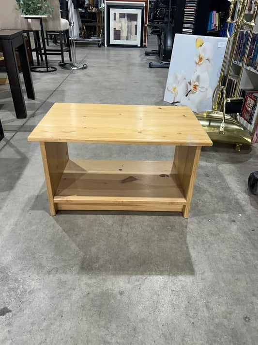 Small Light Wood Side Table