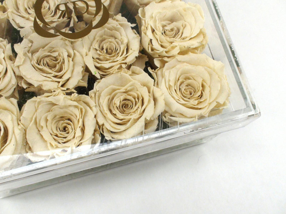 RD Eternal Roses Box Of 16 White Roses - Rose Deluxe, Pre-Owned