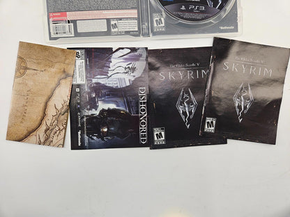 The Elder Scrolls V Skyrim PlayStation 3 (PS3) w/ Map