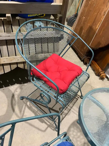 Wire spring Patio Set