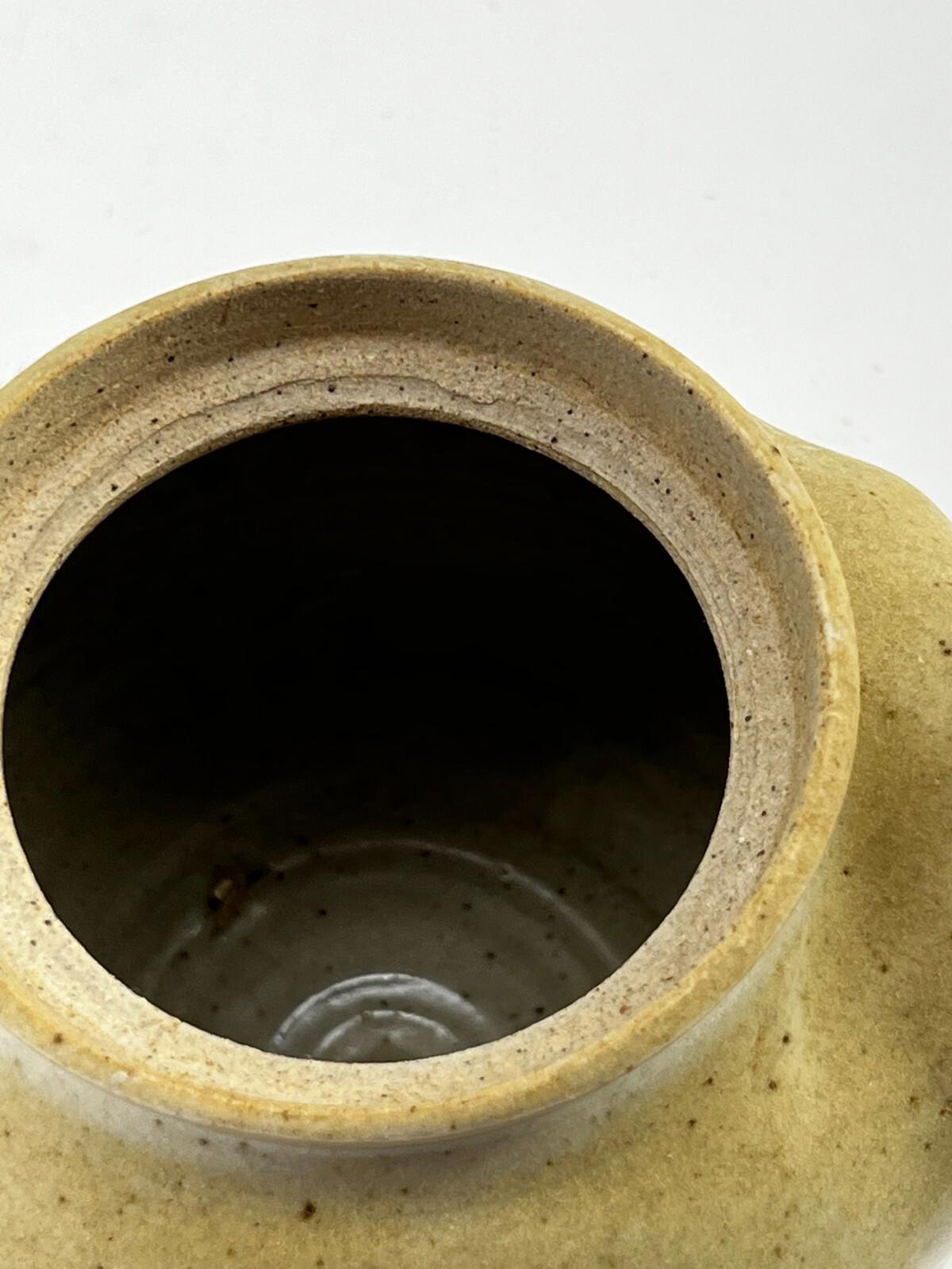 Ensemble de 3 pièces en poterie d'argile fait et peint à la main