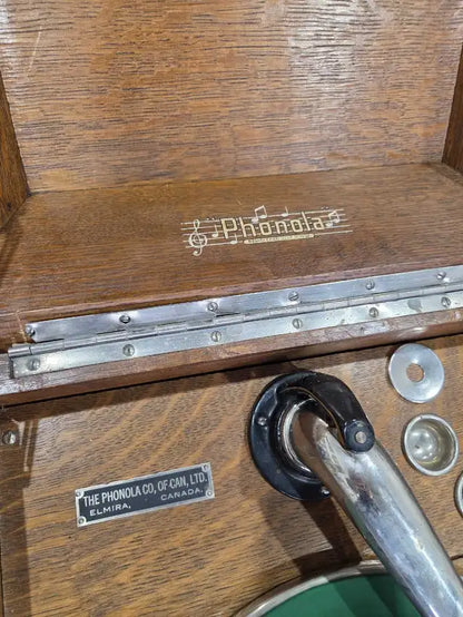 Antique Phonola Record Player - 1907