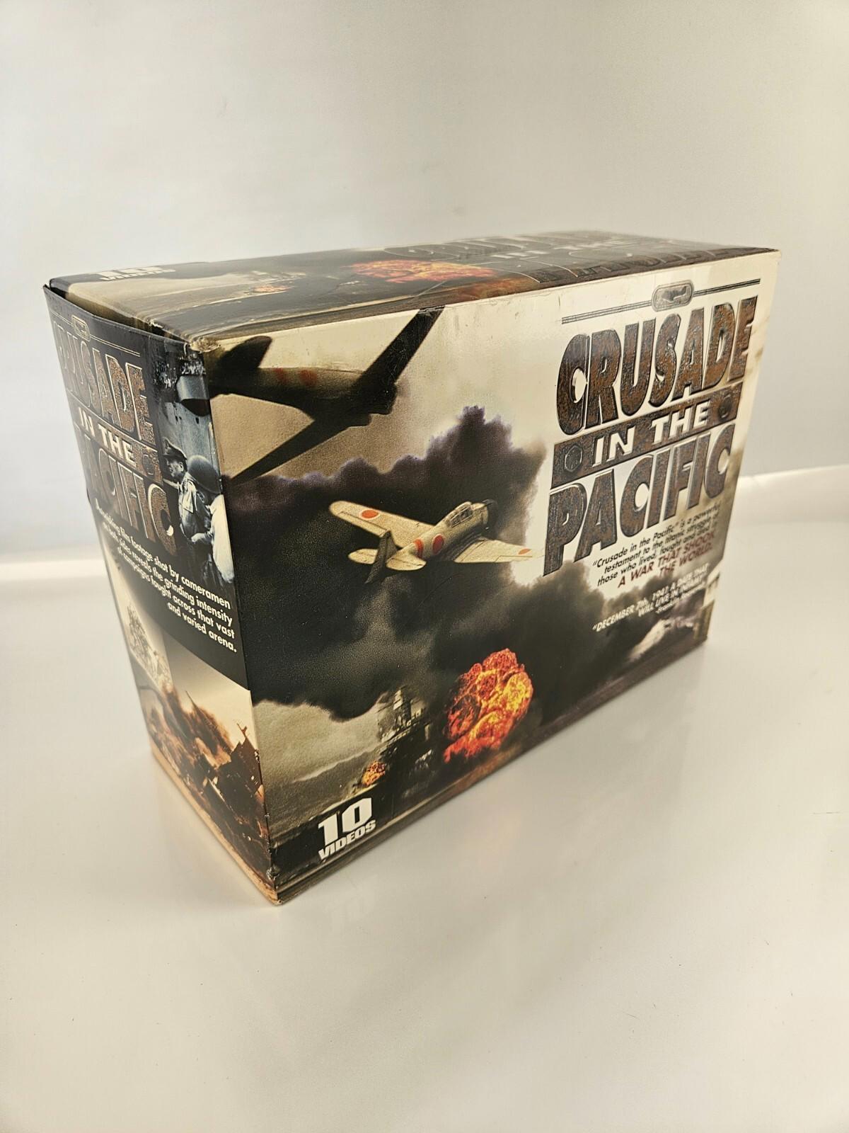 Coffret VHS « Croisade dans le Pacifique » Westbrook Van Voorhis