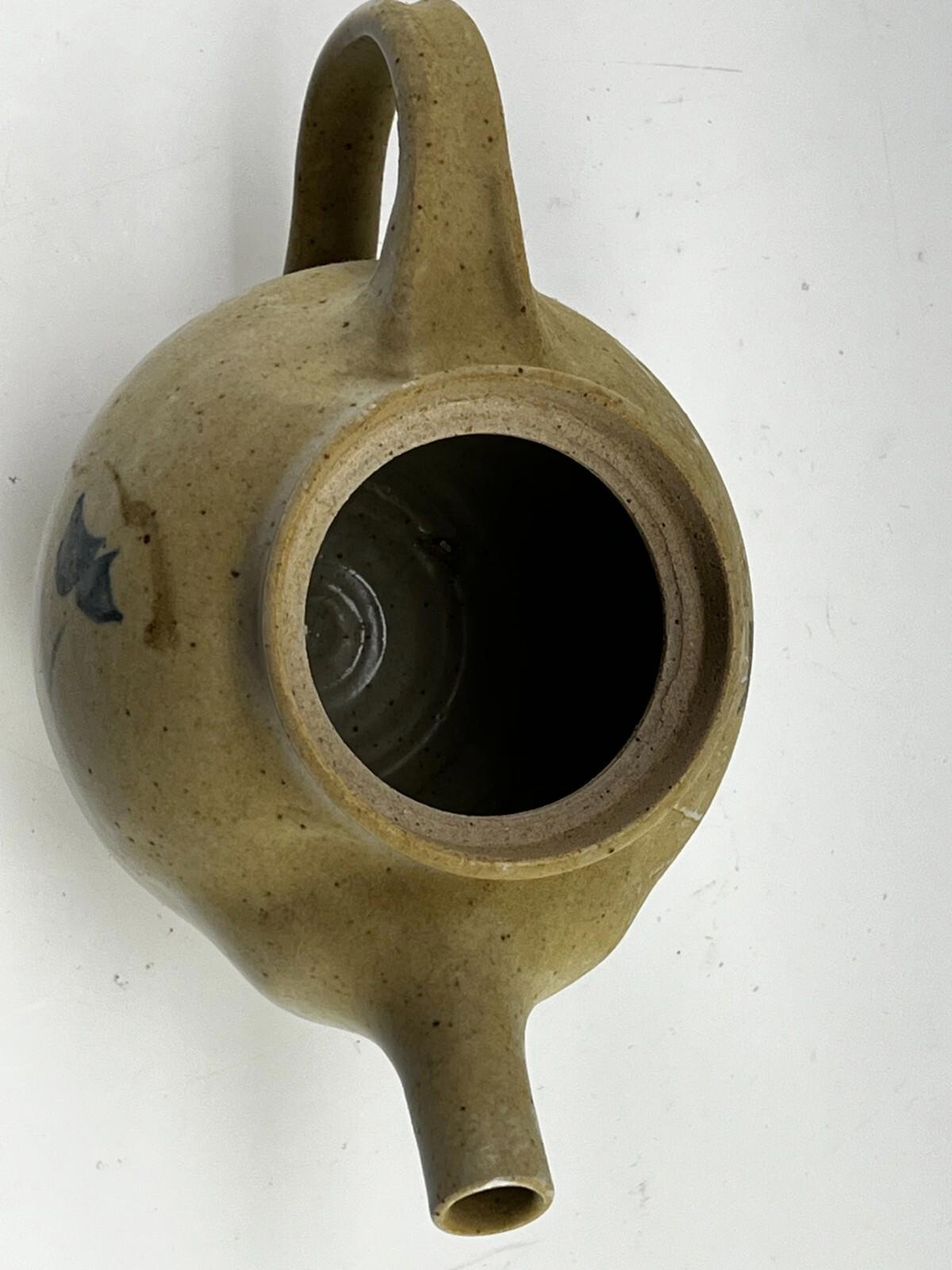 Ensemble de 3 pièces en poterie d'argile fait et peint à la main