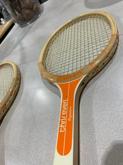 Vintage Wilson Chris Evert Racquets - pair