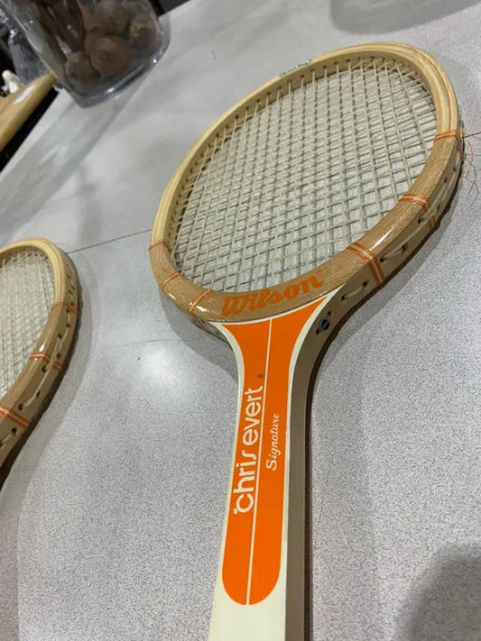 Vintage Wilson Chris Evert Racquets - pair