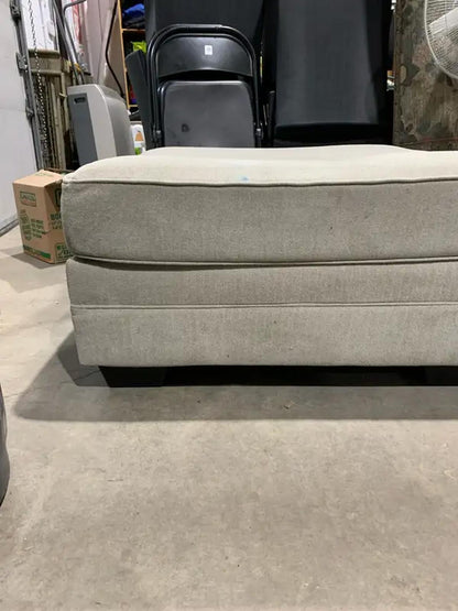 Large Fabric Ottoman