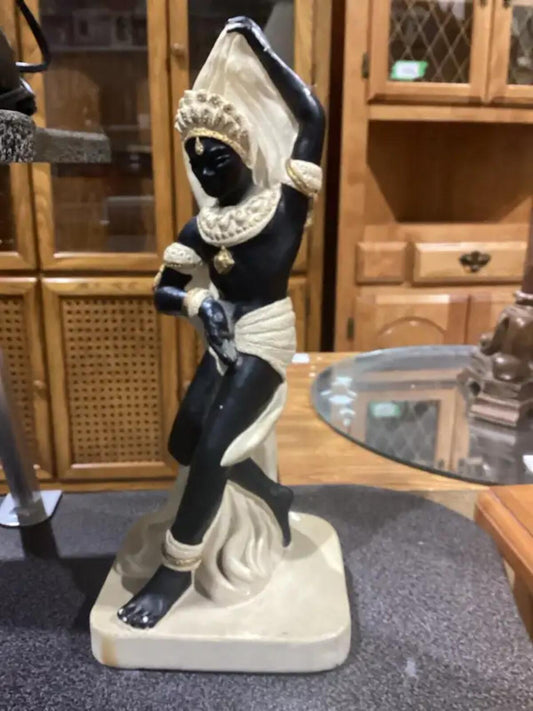 Favorware Chalkware Vintage Collectable Ballet Dancer Statue