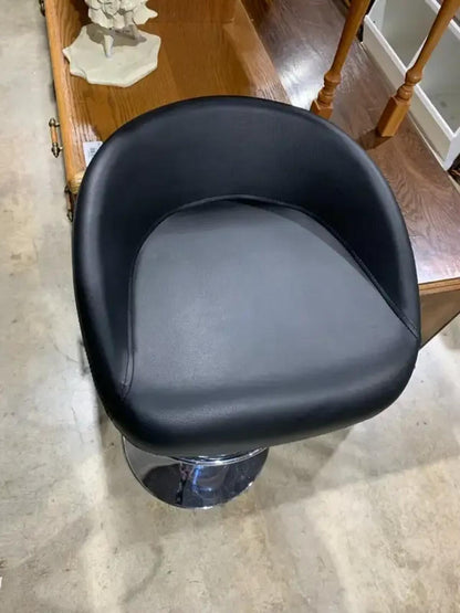 Adjustable Black Bar Stool 3ft