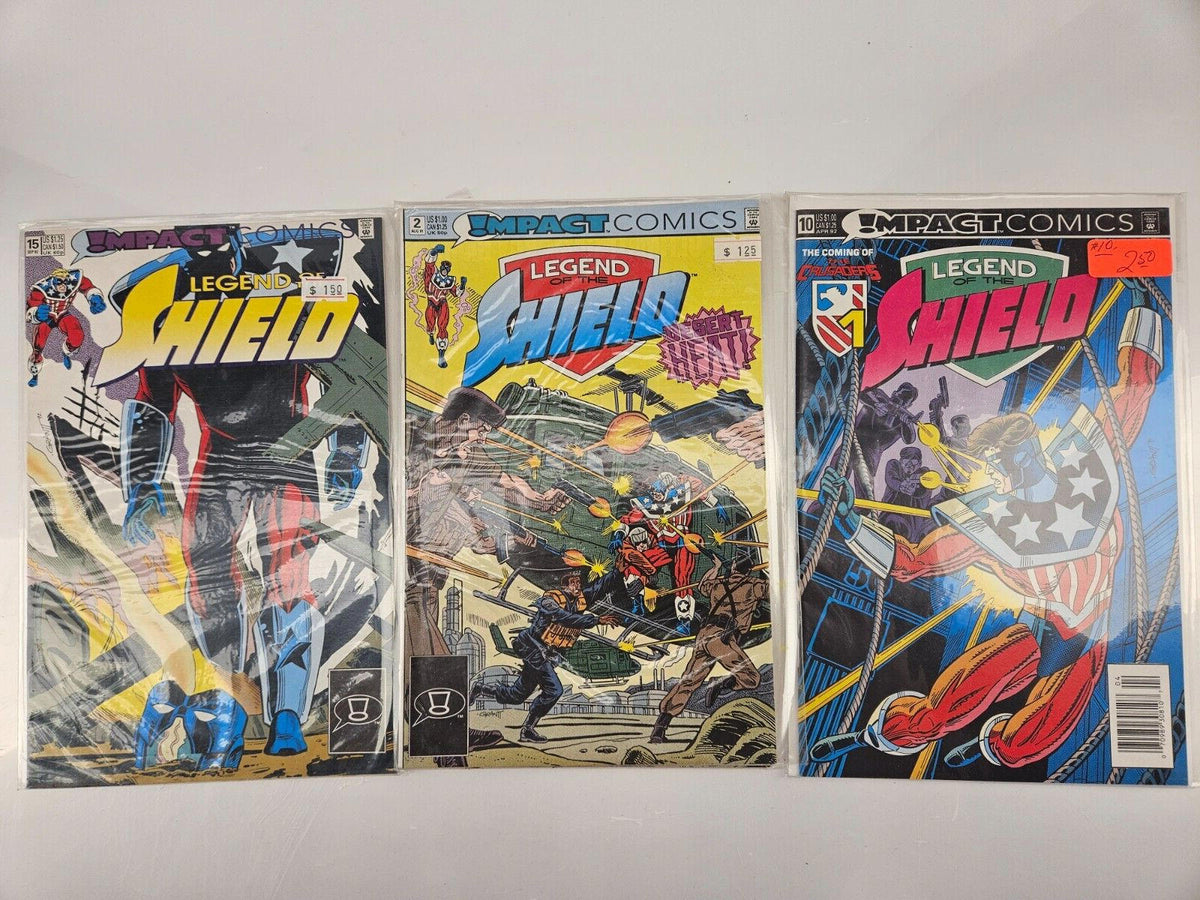 Legend of the Shield & The Original Shield - Lot of 21 Comics