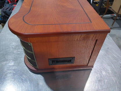 PylePro Vintage PTCDS2UI Nostalgia Music System Brown Untested - Fair