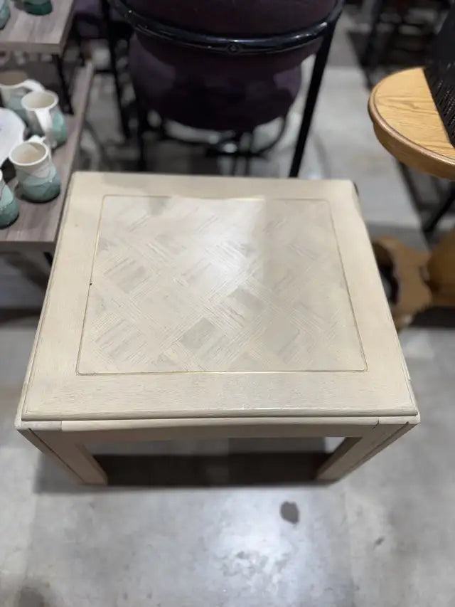 Wooden End Table
