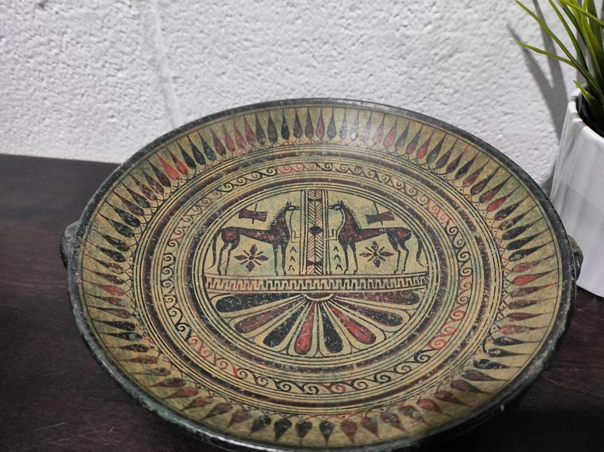 Greek Pottery Hand made replica Kylix 800BC