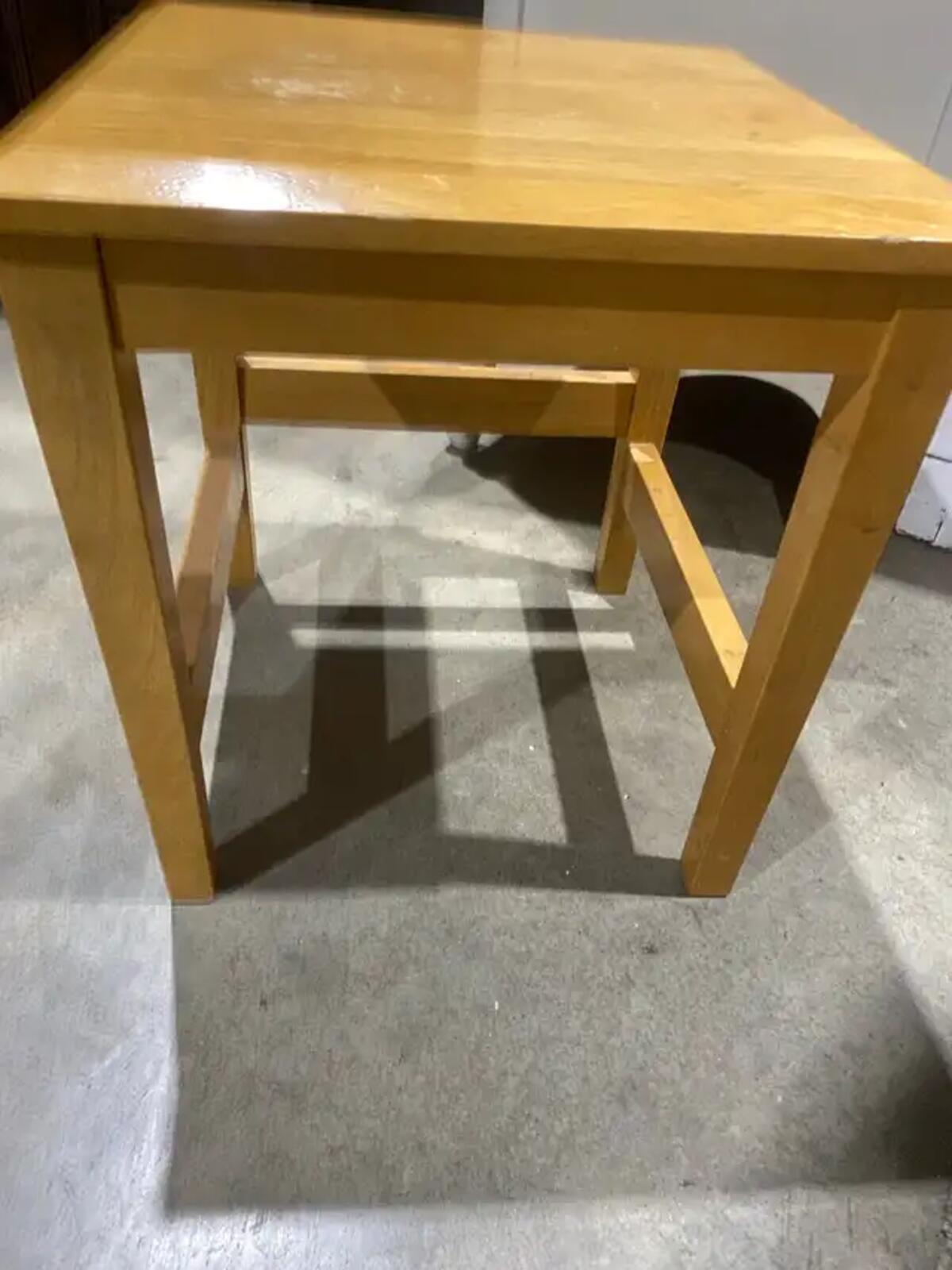Small Wood End Table
