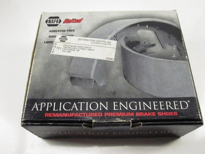 NAPA AE636R Riveted Brake Shoe Set 061003DT 6‑1003D3REL – New