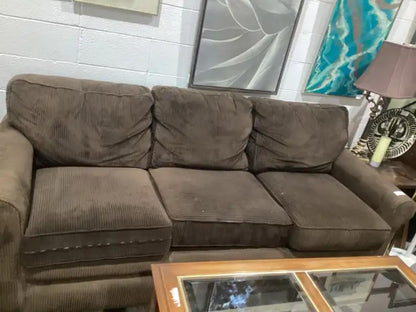 3 Seat Brown La-Z-Boy Sofa