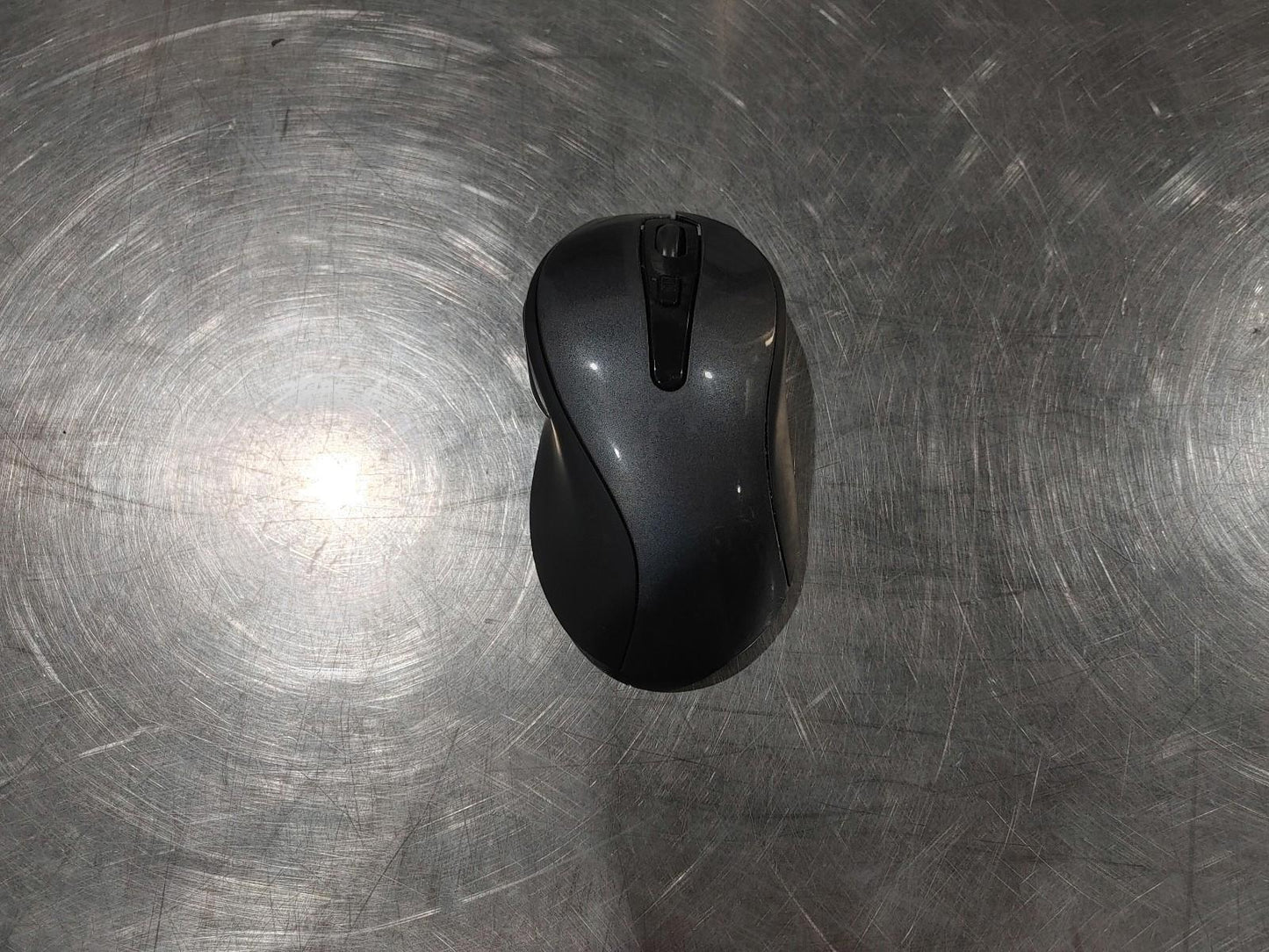 GOOD CONDITION VITAL Wireless USB 6 Button PC Mouse Black/Grey With Dongle
