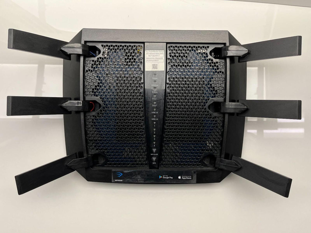 Netgear Nighthawk X6 R8000 AC3200 Tri Band WiFi Router 3.2Gbps