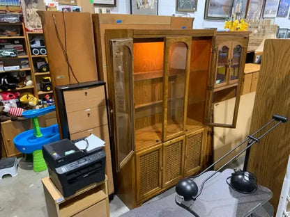 House of Braemore Oak Cabinet Hutch
