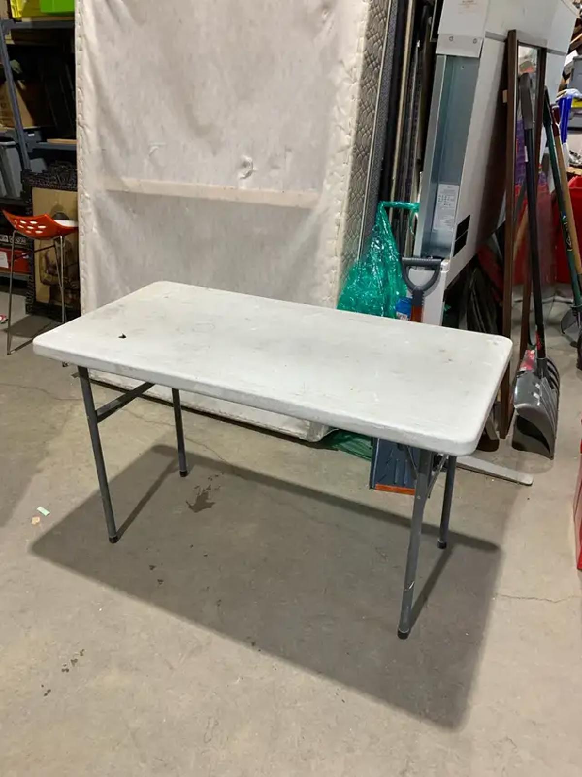 Folding Plastic Table