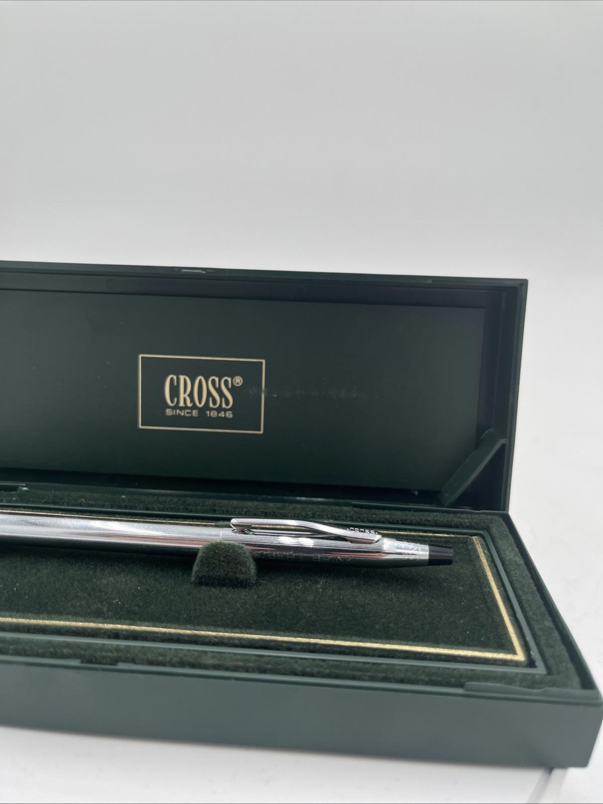 Cross Century Classic Polished Chrome Ballpoint Pen (Model 3502)