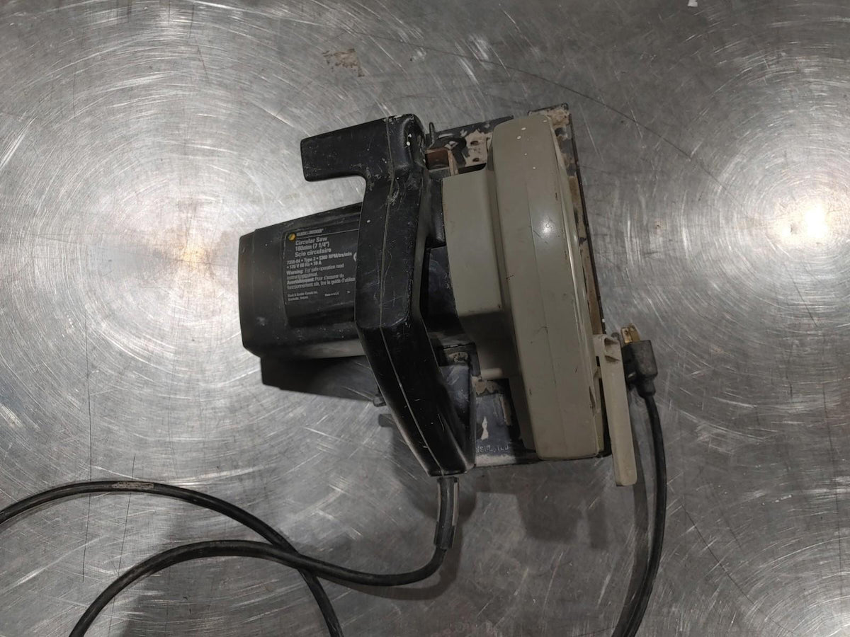 Black and Decker Circular Saw 180mm (7 1/4") 10amp Black/Grey - Fair